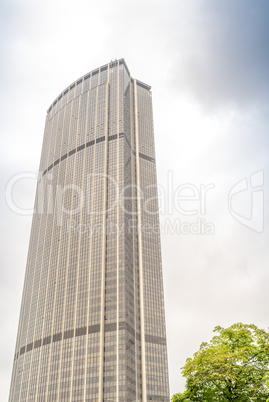 PARIS, FRANCE - JULY 21, 2014: Tour Montparnasse constructed fro