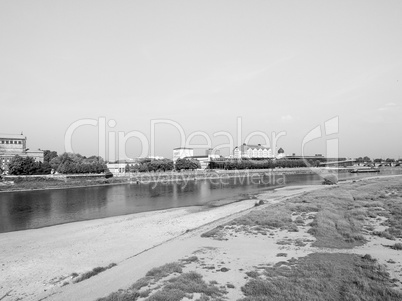 Elbe river in Dresden