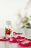 Composite image of red heart