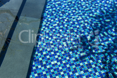 Person swimming in a pool in Bali