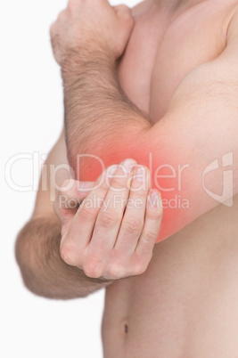 Pain in an elbow