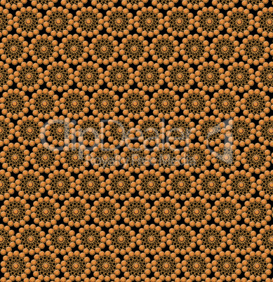wallpapers with round abstract brown patterns