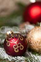 Several assorted Christmas ornaments