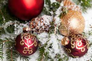 Several assorted Christmas ornaments