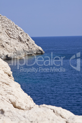 beautiful riffs rock stone sea ocean in summer