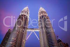 The Petronas Towers, Kuala Lumpur