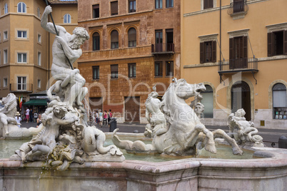 Piazza Navona, Rom, Italien