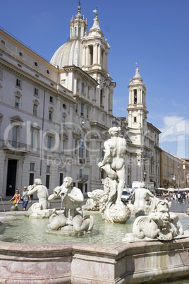 Piazza Navona, Rom, Italien