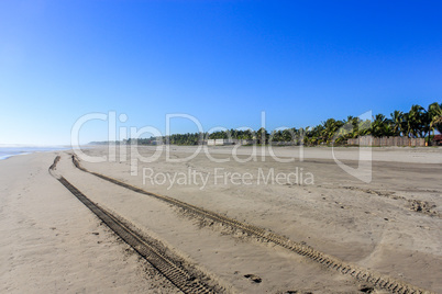 Empty beach