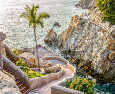 Acapulco cliff