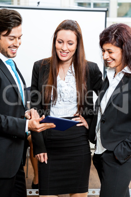 business people working in office teamwork