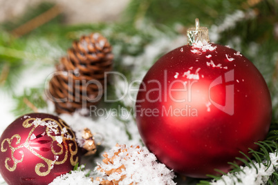 Several assorted Christmas ornaments