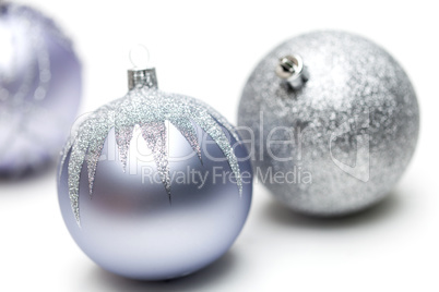 Glittery Christmas ornament ball