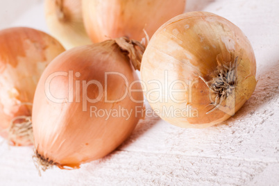 Small fresh brown onions