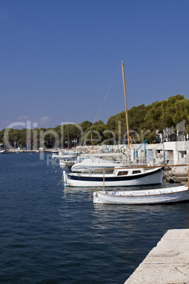 boats in harbour maritime seascape