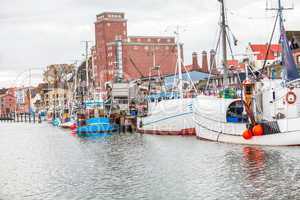 Fishing boat in harbour