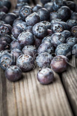 Blueberries background