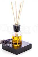 aromatic lavender oil fragrant object isolated