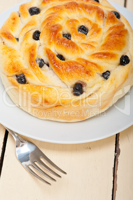 blueberry bread cake dessert