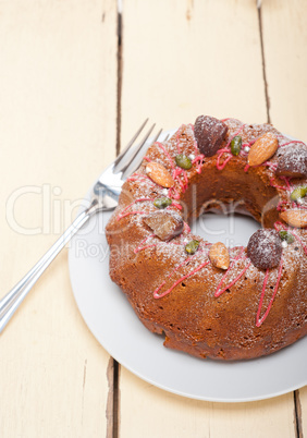 chestnut cake bread dessert