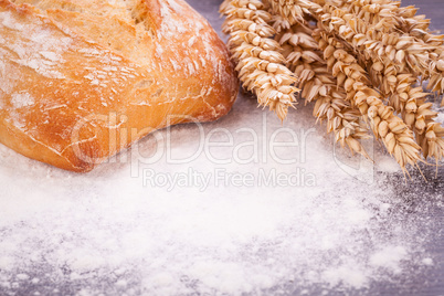 tasty fresh baked bread bun baguette natural food