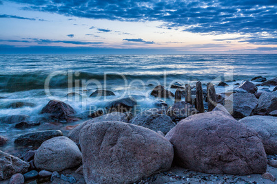 Buhne an der Ostsee