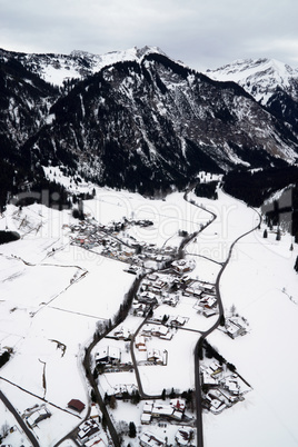 Ballonfahrt über Österreich