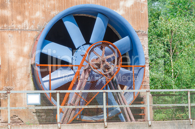 Industriegebäude, Kühlwerk, Rotor