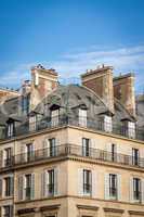 Exterior of a historical townhouse in Paris