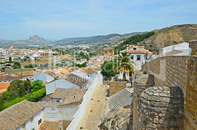 Spring view of Antequera