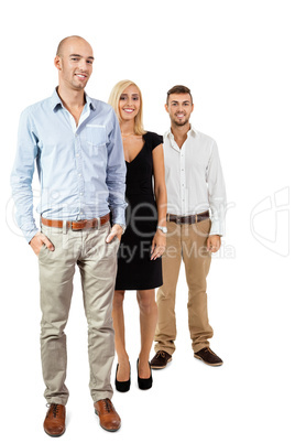 business team diversity happy isolated