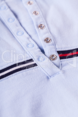 Casual shirt collar and texture detail
