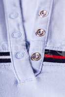 Casual shirt collar and texture detail