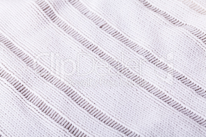 Close up White Flax Cloth