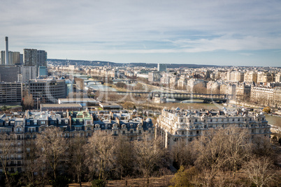 View over the rooftops of Paris