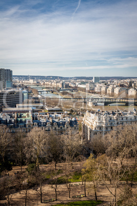 View over the rooftops of Paris