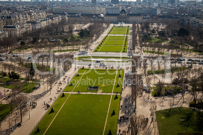 View over the rooftops of Paris