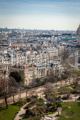 View over the rooftops of Paris