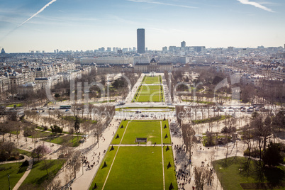 View over the rooftops of Paris