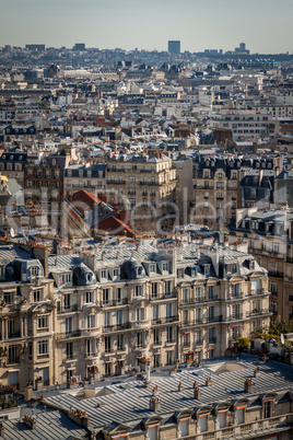 View over the rooftops of Paris