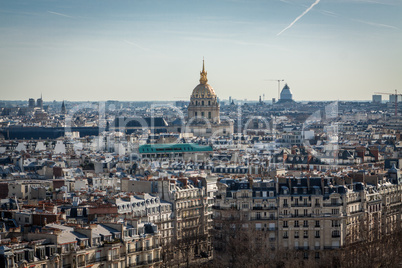 View over the rooftops of Paris