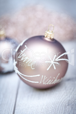 festive glitter christmas decoration bauble seasonal