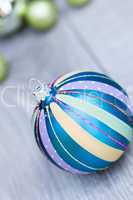 festive glitter christmas decoration bauble seasonal