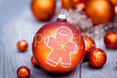 festive glitter christmas decoration bauble seasonal