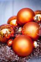 festive glitter christmas decoration bauble seasonal