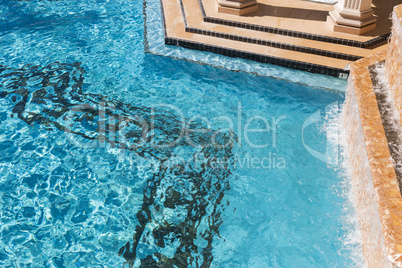 Exotic Luxury Swimming Pool Abstract