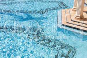 Exotic Luxury Swimming Pool Abstract