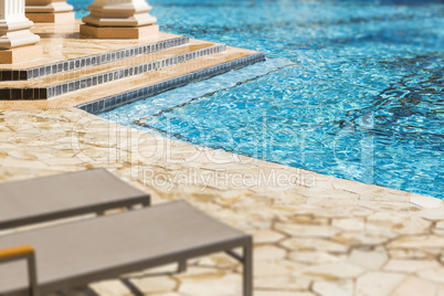 Exotic Luxury Swimming Pool Abstract