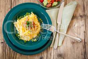 Macaroni cheese or spatzle egg noodle
