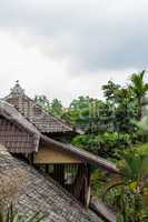 Architectural background of a house roof